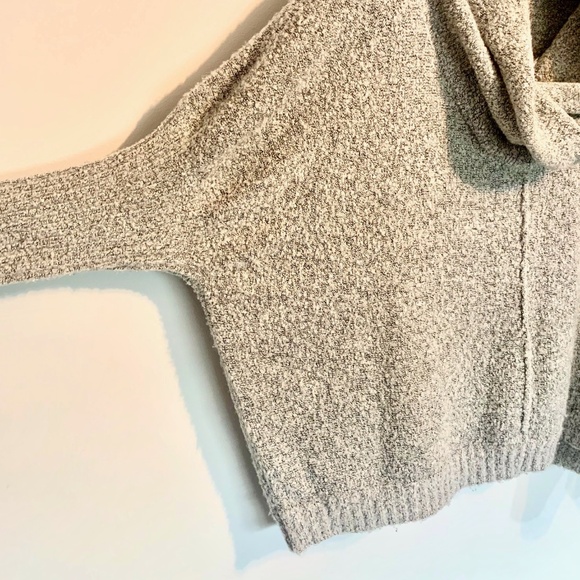Kenzie Soft Cozy Boucle Dolman sleeve Gry Sweater SIZE L - Picture 4 of 5